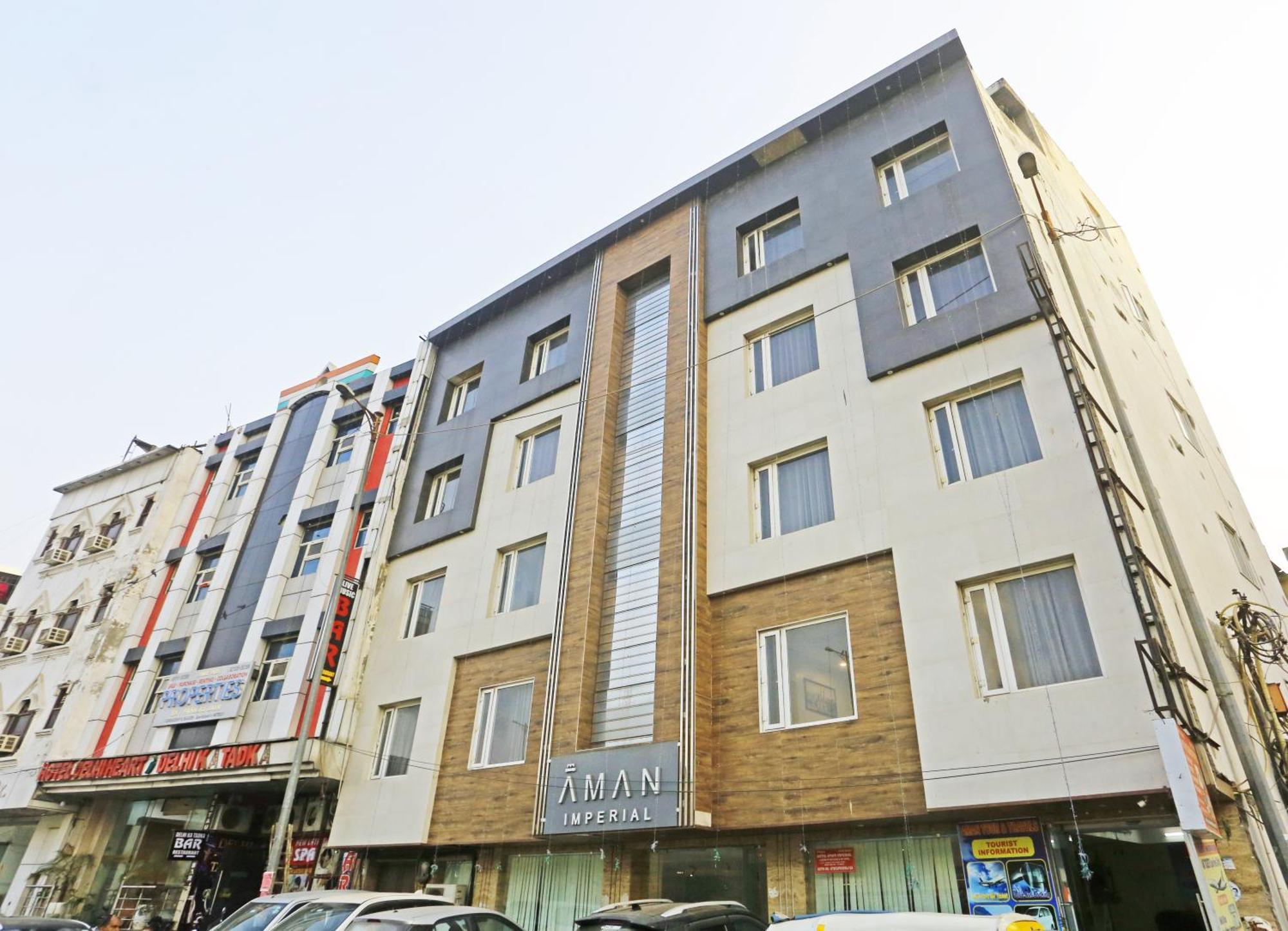 Hotel Aman Imperial Just A Minute Away From New Delhi Railway Station And Connaught Place 外观 照片